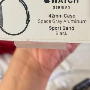 iPhone Apple Watch series 3 brand new.